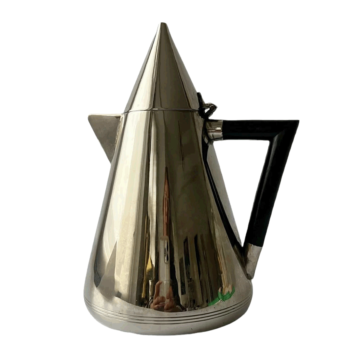 
CONE EBONY TEAPOT ITALY