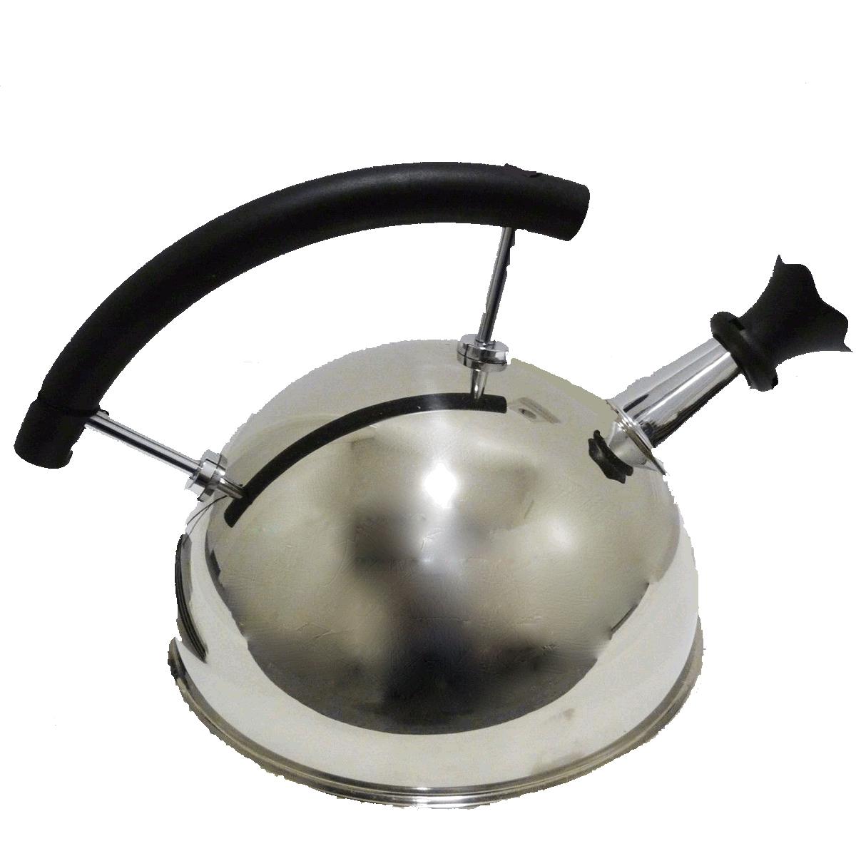 Oggi - Stainless Steel Whistling Tea Kettle, Blue